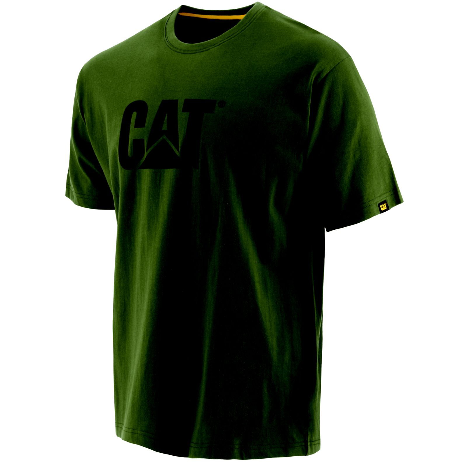 Caterpillar Men's Trademark T-Shirts Green CAT-38641